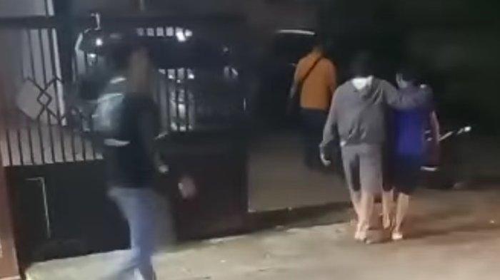 TANGKAP LAYAR - Video Medsos penangkapan Pelaku pembuangan bayi di Sungai Gemiring Lor, Kecamatan Nalumsari, Kabupaten Jepara.