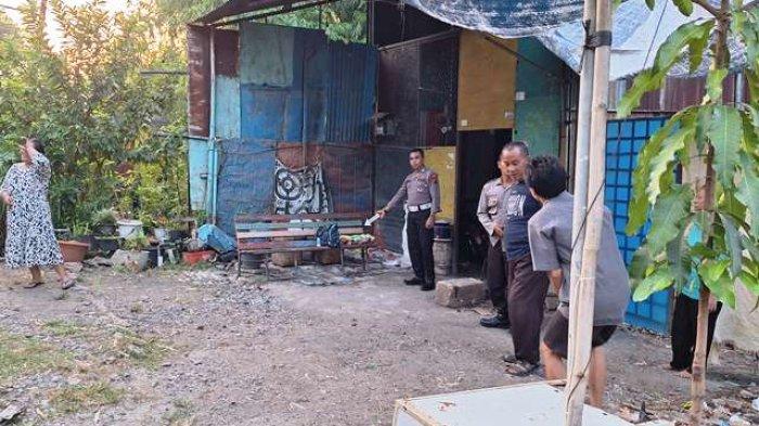 Penemuan bayi laki-laki di Cepu Kidul, Kelurahan Cepu, Kecamatan Cepu, Kabupaten Blora, Minggu (12/5/2024).