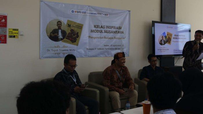 Perkenalkan Budaya Pada Mahasiswa PMM, IT Telkom Purwokerto Hadirkan Budayawan Banyumas