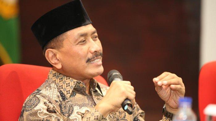 Ketua DPP LDII Singgih Tris Sulistiyono dalam Focus Group Discussion (FGD) Kebangsaan yang diselenggarakan DPP LDII, Jakarta, Sabtu (23/12).