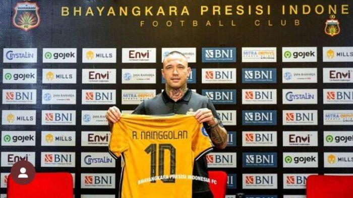Radja Nainggolan resmi diperkenalkan Bhayangkara FC