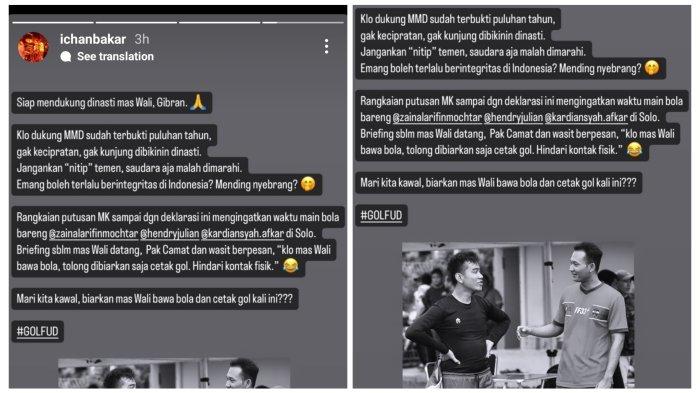 Sindir Gibran, Ichan anak Mahfud MD tak pernah manfaatkan privilege ayah