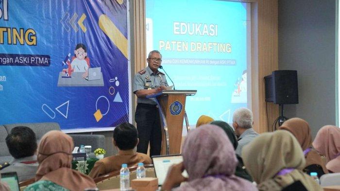 Support Pendaftaran Paten di Perguruan Tinggi, DJKI Gelar Edukasi Paten Drafting