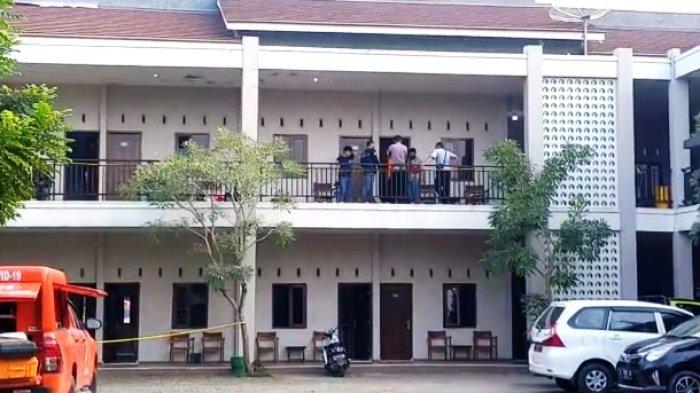 Tempat Kejadian Perkara dimana pelaku bernama Joko Umbaran membunuh korban di Hotel K di Kecamatan Tunjungan, Kabupaten Blora