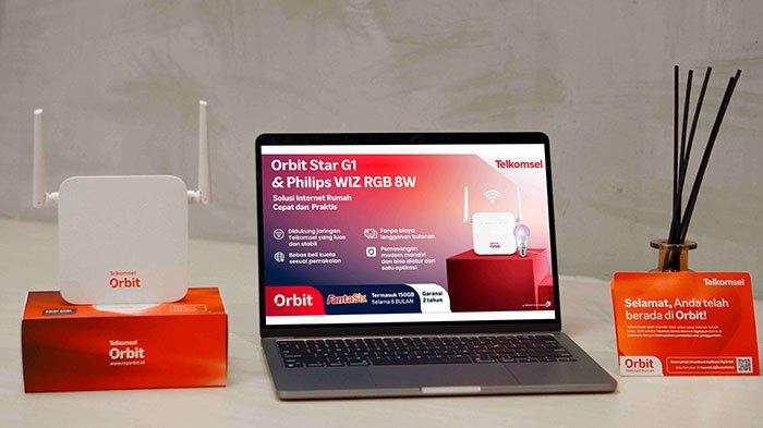 Telkomsel meluncurkan Orbit Star G1, modem wifi dengan layanan internet rumah terbaru yang semakin terjangkau dengan harga Rp 399.000 yang memberikan ragam nilai tambah termasuk paket data Orbit sebesar 150 GB selama enam bulan.