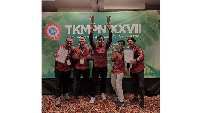 Tim Inovasi PT Semen Gresik meraih 5 penghargaan tertinggi tingkat Nasional dalam ajang TKMPN XXVII 2023 di Yogyakarta (30/11).