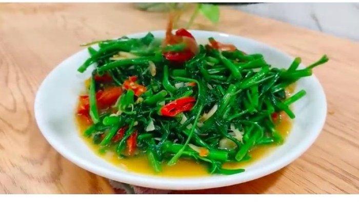 Resep Tumis Kangkung Terasi Menu Sederhana Makan Siang