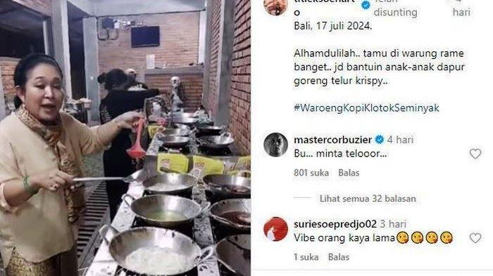 Unggahan Titiek Soeharto