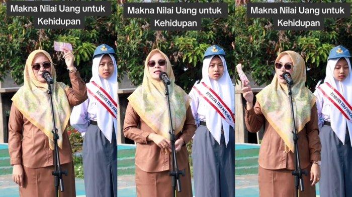 Viral Pidato Ibu Guru Sangat Inspiratif, Kenapa Uang Rp 100 Ribu Diremas Masih Ada yang Mau