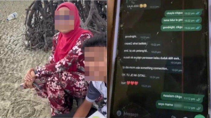 Viral isi chat bu guru SMK pacari murid sendiri, padahal sudah bersuami dan punya 4 anak.