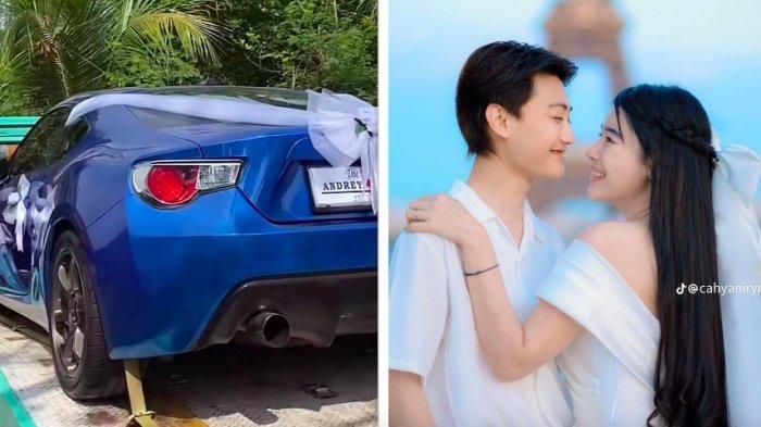 Sosok Andrey Pria Pati Nikahi Youtuber Purwodadi, Beri Seserahan Mobil Sport dan Prewed di Paris