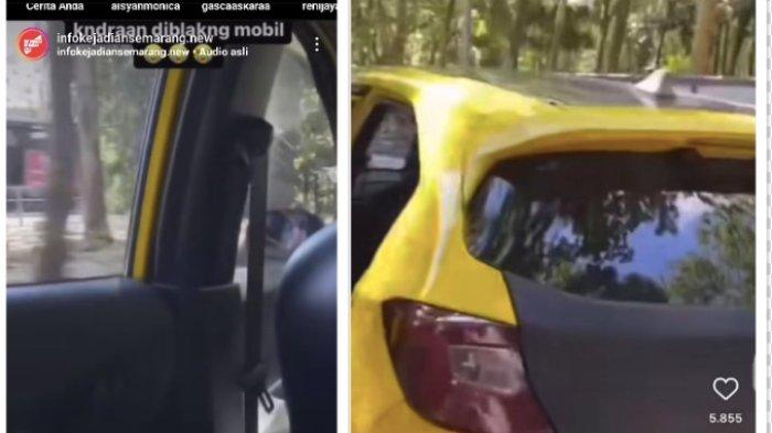 Oknum PNS Sekaligus Driver Taksol Brio di Semarang Marahi Penumpang Karena Tak Diijinkan ke Laundry