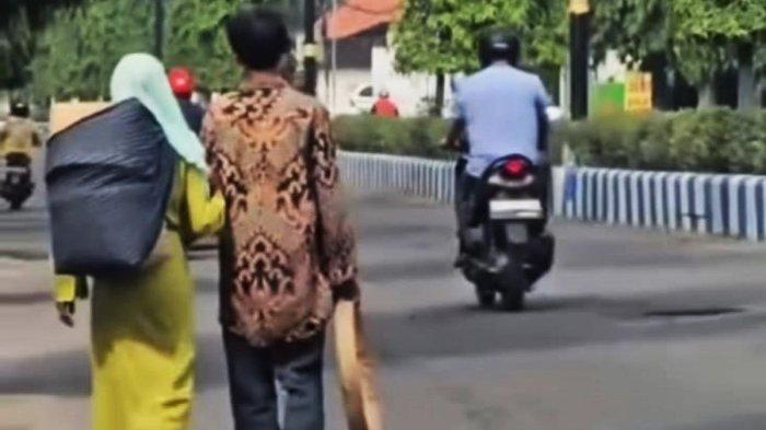 KORBAN TABRAK LARI: Pasangan lansia Suwondo (67) dan Tukijah (88) warga Desa Gandu Kecamatan Mlarak Kabupaten Ponorogo yang tewas dalam laka tabrak lari dijuluki sebagai pasangan romeo juliet di Kabupaten Ponorogo. Kepolisian Resor Ponorogo berhasil mengamankan RN pengendara pikap Traga berplat nomor AR 8365 SO pembawa sayur yang menabrak pasangan lansia tersebut. (KOMPAS.COM)