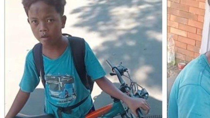 GOWES BREBES-SUBANG: Adnan, remaja berusia 15 tahun asal Bumiayu, Kabupaten Brebes, Jawa Tengah, mengaku nekat gowes ke Subang demi menemui Gubernur Jawa Barat Dedi Mulyadi. (TRIBUN JAKARTA/ISTIMEWA)