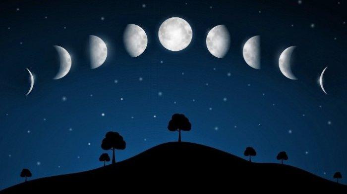 Ilustrasi hisab metode menentukan awal puasa Ramadhan menggunakan perhitungan astronomi