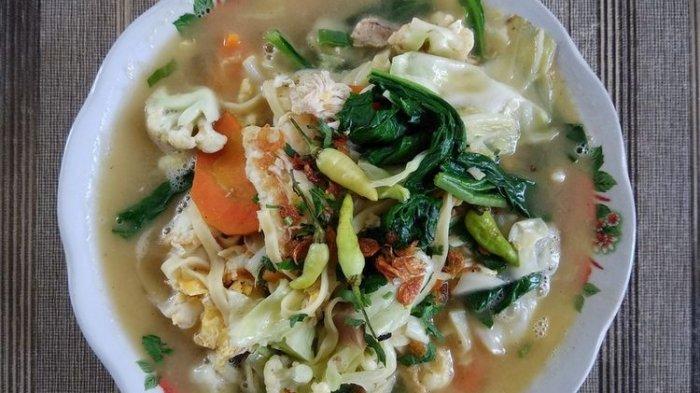 Ilustrasi bakmi jawa