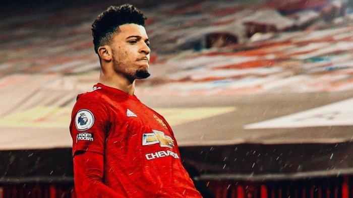 Pemain Manchester United, Jadon Sancho.