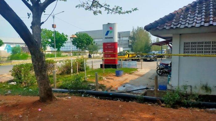 Tempat kejadian perkara (TKP) mayat perempuan tanpa kepala ditemukan di Jalan Tuna, Muara Baru, Jakarta Utara, Selasa (29/10/2024).