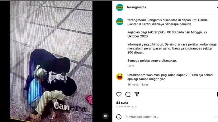 Viral Pengemis Disabilitas Dianiaya 2 Pemuda, Uang Rp 200 Ribu Pun Dirampas