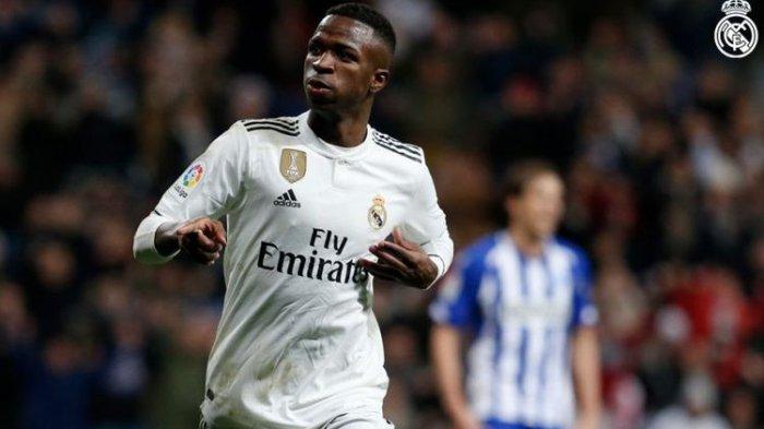 Penyerang Real Madrid, Vinicius Junior.