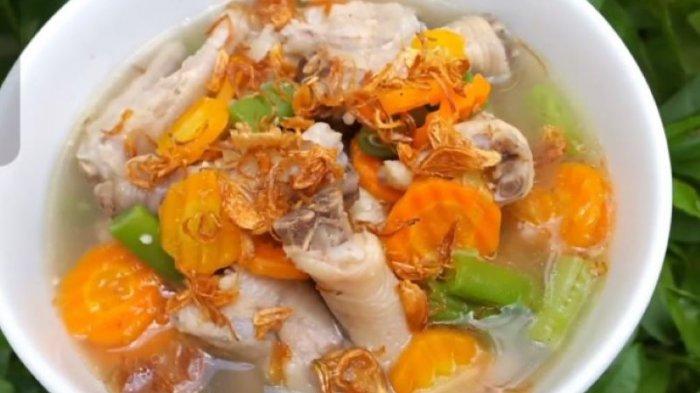Resep sop ceker ayam