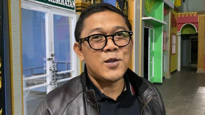 Direktur Legal Celosia, Hubertus Setiyono memberikan keterangannya terkait kebakaran yang melanda tempat wisata Taman Bunga Celosia, Kecamatan Bandungan, Kabupaten Semarang pada Selasa (6/8/2024) sore.