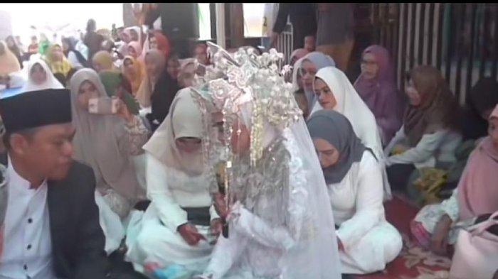 Tangis Pengantin Wanita Dinikahkan Wali Hakim Karena Ayah Kandung Tak Diijinkan Datang Istri Baru