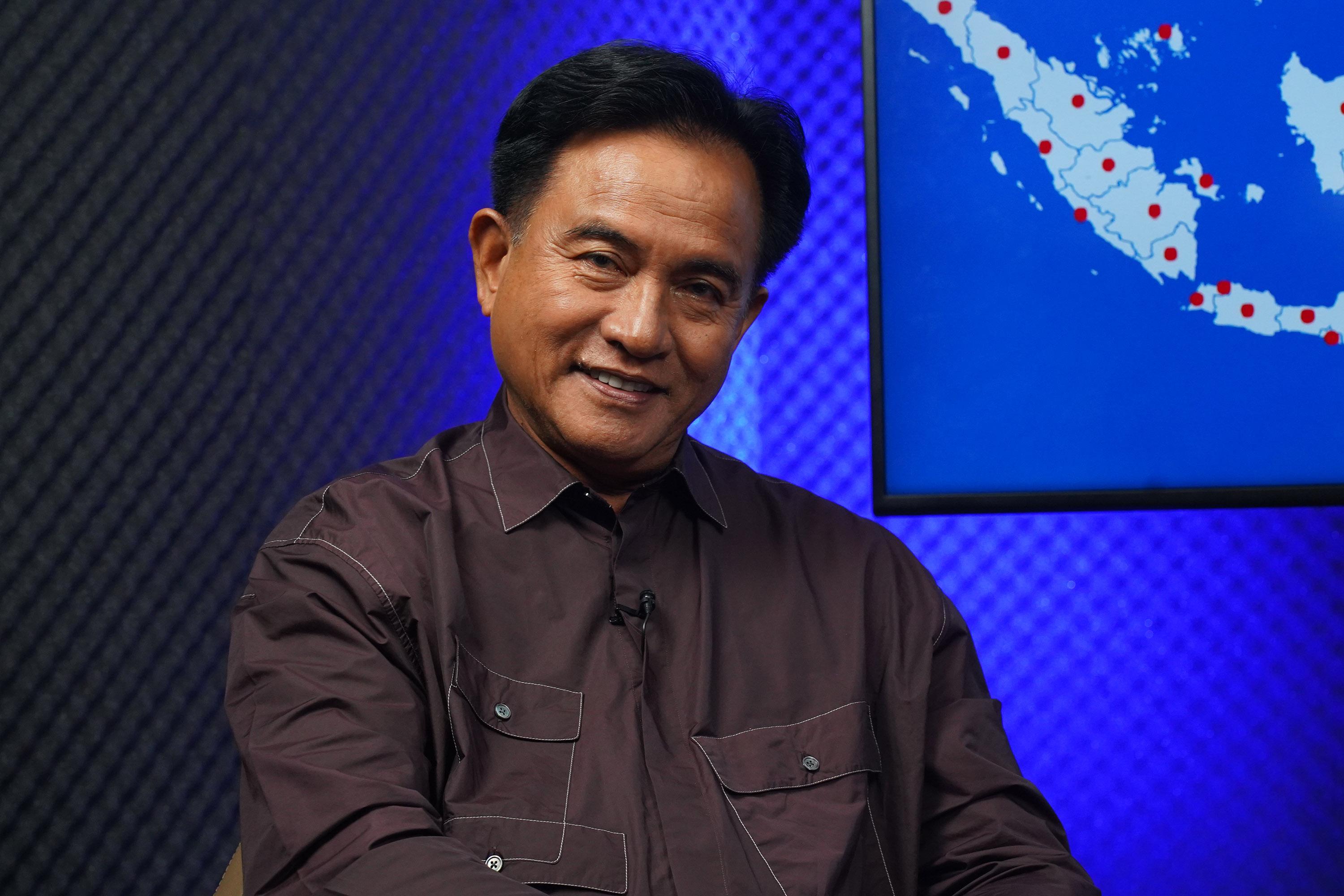 Ketua Umum Partai Bulan Bintang (PBB) Yusril Ihza Mahendra