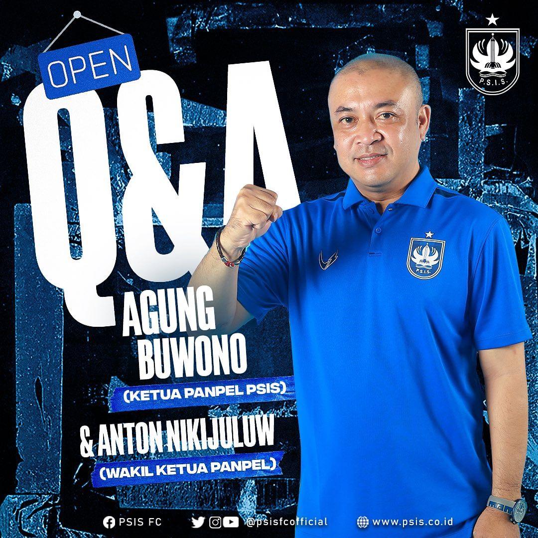 Panpel PSIS Agung Buwono