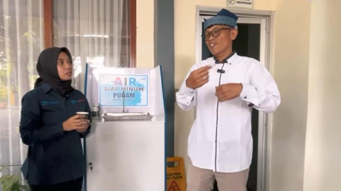 Layanan air langsung minum Pudam bwi