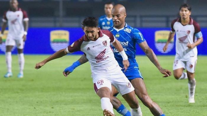 Talenta muda PSM Makassar, Daffa Salman saat laga kontra Persib Bandung