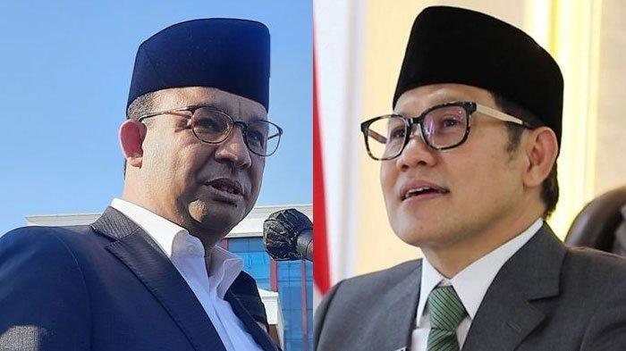 Foto kolase humas DPR RI dan Kompas.com: Anies Baswedan (kiri) dan Muhaimin Iskandar