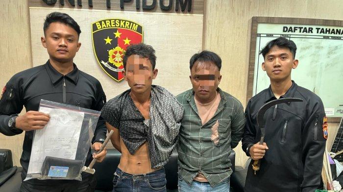 PELAKU RANMOR DITANGKAP - Pelaku curanmor asal Madura ditangkap Tim Kalamunyeng usai membawa kabur sepeda motor, Senin (10/3/2025). Dua pelaku curanmor ditetapkan tersangka, satu orang DPO.