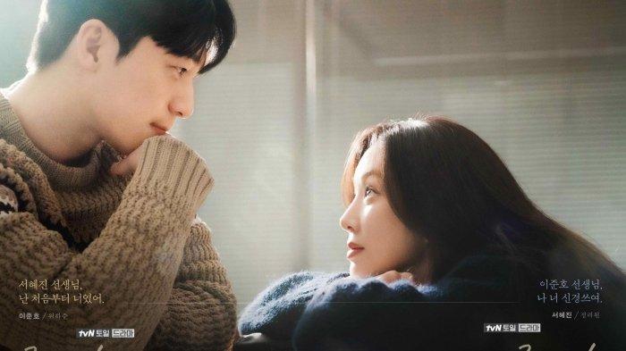 Drama Korea Midnight Romance in Hagwon memperoleh rating memuaskan di awal episode.