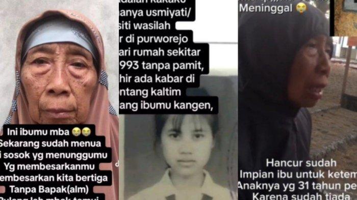31 Tahun Cari Anak yang Minggat, Ibu Nangis Usmiyati Sudah Meninggal Dunia, Adik: Hancur Impian Ibu