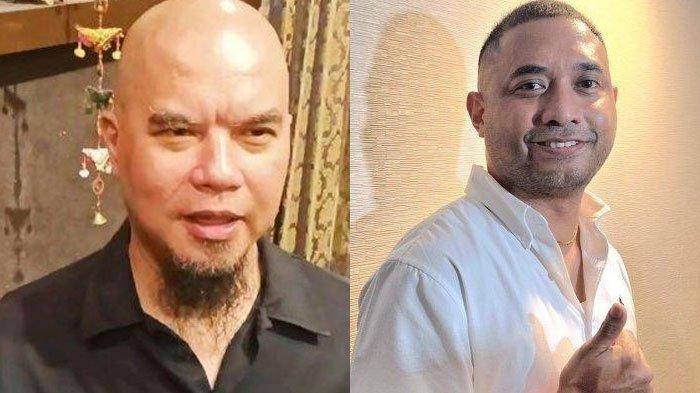 AHMAD DHANI MINTA MAAF - Ahmad Dhani (foto kiri) dinyatakan bersalah berdasarkan putusan sidang Mahkamah Kehormatan Dewan (MKD) DPR RI, Rabu (7/5/2025). Kini musisi yang juga anggota DPR RI ini minta maaf soal penyebutan nama rayen Pono (foto kanan).