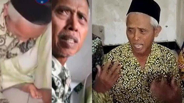 GURU MADIN DIDENDA RP25 JUTA - Ahmad Zuhdi, guru madin yang didenda Rp25 juta usia tampar murid. Ia memberikan keterangan di musala lingkungan Madin Desa Jatirejo, Kecamatan Karanganyar, Kabupaten Demak, Jumat (18/7/2025).