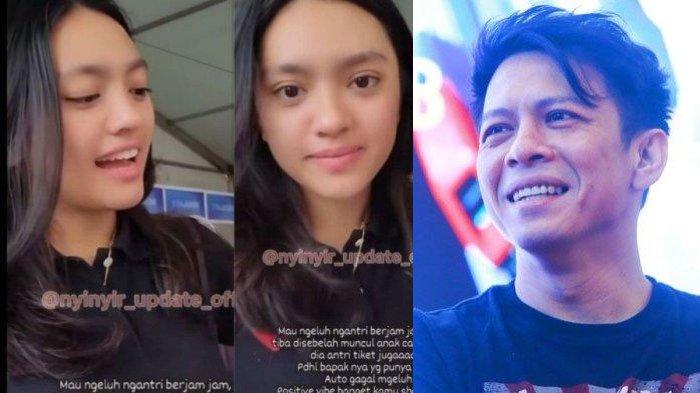 Alleia Anata, putri Ariel NOAH yang ikut antre tiket konser meski ayahnya vokalis band NOAH