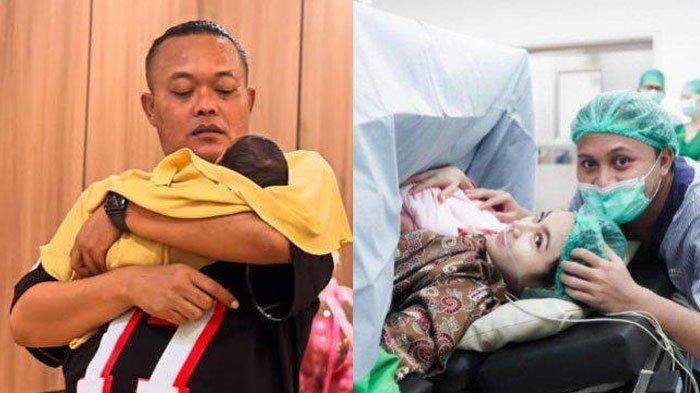 ANAK RIZKY FEBIAN DAN MAHALINI - Mahalini telah melahirkan anak perempuan dari pernikahannya dengan Rizky Febian pada Sabtu (15/2/2025). Sule akui mau dipanggil bro oleh sang cucu pertamanya.