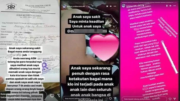 Andika Kangen Band melaporkan aksi intimidasi yang dialami anaknya tersebut ke Polresta Bandar Lampung terkait dugaan kekerasan verbal.