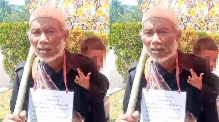 Ayah yang rela jalan kaki dari Jambi ke Jakarta demi membela anaknya yang jadi korban pelecehan.