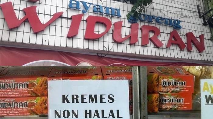 NON HALAL - Rumah makan legendaris Ayam Goreng Widuran yang berdiri sejak tahun 1973 di Jalan Sutan Syahrir Kelurahan Kepatihan Kulon, Kecamatan Jebres, Solo, Jawa Tengah, Senin (26/5/2025).
