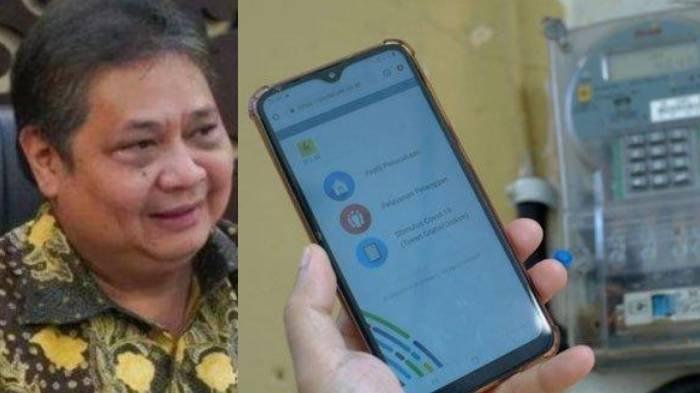 DISKON LISTRIK DIPERPANJANG - Airlangga Hartarto memberikan penjelasan terkait kabar token listrik diskon 50 persen diperpanjang.