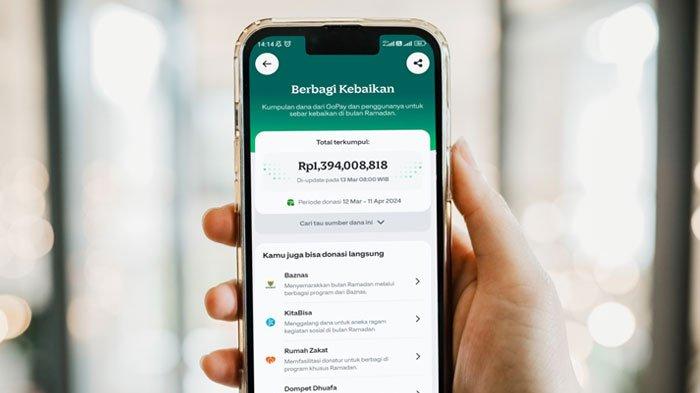 Berbagi Kebaikan di Aplikasi GoPay
