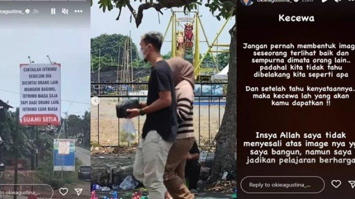 Baru-baru ini mendadak beredar kabar tak sedap terkait keharmonisan Okie Agustina dengan Gunawan Dwi Cahyo