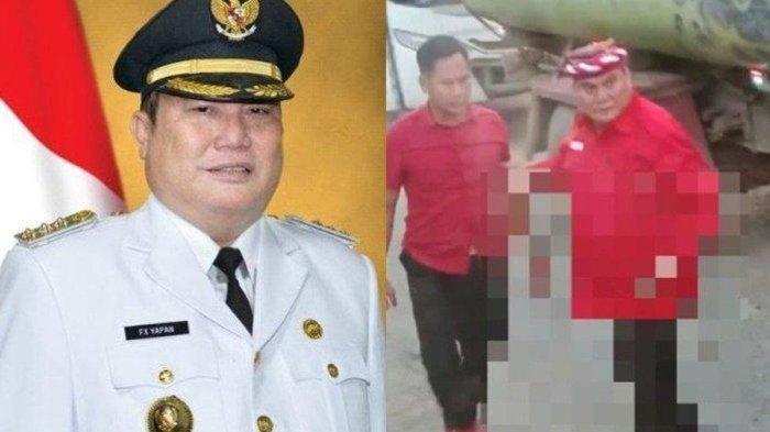 Bupati FX Yapan disoroti usai ajudannya viral karena tendang sopir truk sampai tersungkur.