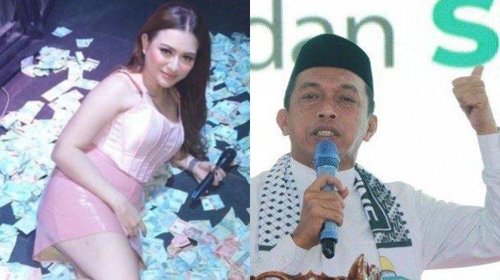 BUPATI KECAM NATHALIE - Nathalie Holscher tampil di salah satu tempat hiburan malam The Real di Kabupaten Sidrap, Sulawesi Selatan, pada Sabtu (12/4/2025) malam. Bupati Sidrap, Syaharuddin Alrif, merasa sedih dan kecewa atas aksi sawer sang DJ.