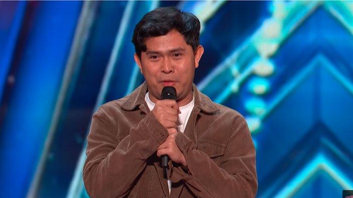 Cakra Khan saat tampil dalam ajang America's Got Talent 2023.