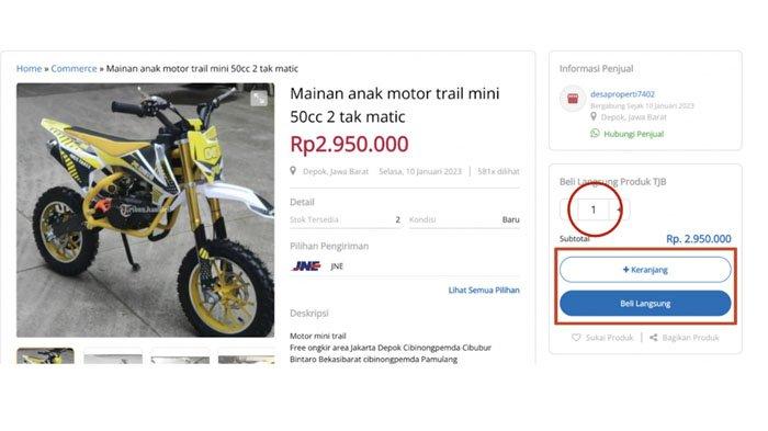 Cara membeli produk di TribunJualBeli.com agar bisa mendapatkan barang impian dengan kualitas terbaik, 2023.