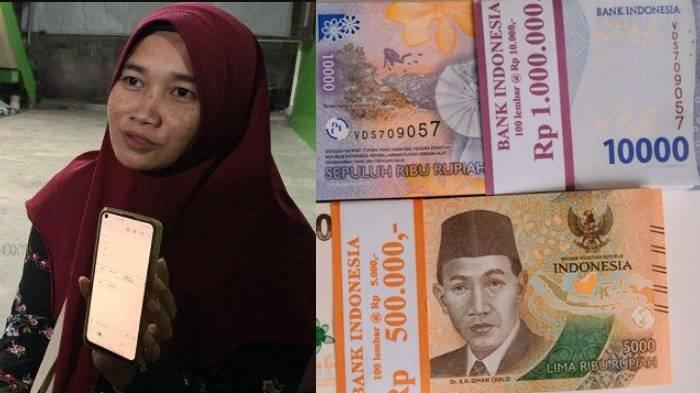 TERIMA UPAH TAK LAYAK - Catur Rahayu (Kiri) seorang buruh dan warga Desa Waru, Kecamatan Kebakkramat, Kabupaten Karanganyar pada Jum'at (2/5/2025). Dia bercerita pernah menerima gaji Rp 15 ribu untuk hidup sebulan.